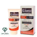 ضد آفتاب فاقد چربی الارو با پوشش کرم پودر Ellaro Sunscreen SPF30