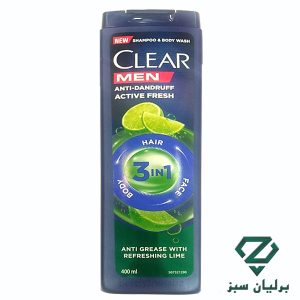 شامپو و بادی واش مردانه کلییر | ضد شوره 3 در 1 | Clear Men shampoo