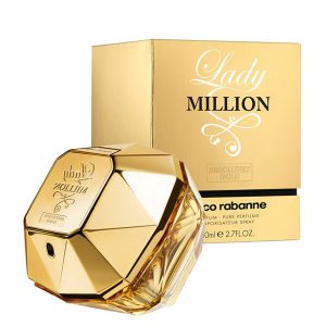 عطر زنانه پاکو رابان مدل  Paco Rabanne Lady Million Absolutely Gold EDP