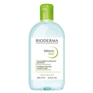 محلول پاک کننده آرایش سبیوم H2O بیودرما Bioderma Sebium H2O