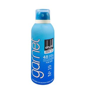 اسپری بدن مردانه دانهیل دیزایز بلو گارنت Garnet Dnuheill Disere Blue Body Spray No.19