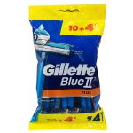 خود تراش ژیلت بلو 2 پلاس 14 عددی Gillette Blue 2 Plus