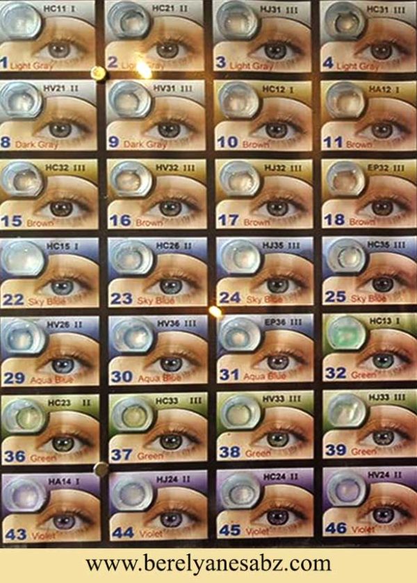 لنز رنگی بیوتی Beauty Color Contact Lens