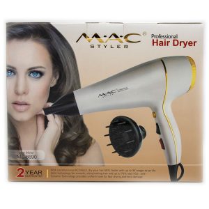 سشوار حرفه‌ای مک استایلر مدل Mac Styler Professional Hair Dryer MC-6690