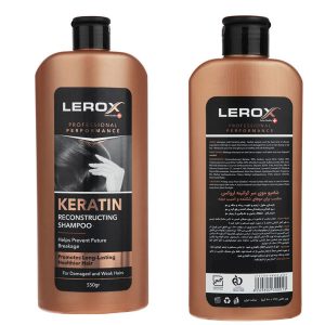 شامپو کراتینه مو لروکس Lerox Creatine Hair Shampoo