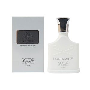 عطر جیبی مردانه سیلور مونتال اسکوپ Scoop Silver Montal EDP