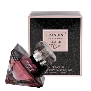 عطر جیبی زنانه بلک ترزور برندینی Brandini Tresor Black EDP