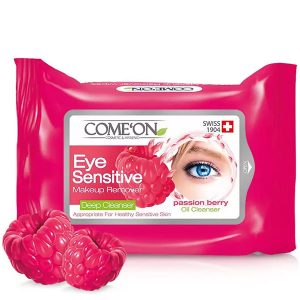 دستمال مرطوب پاک کننده آرایش چشم کامان Come’on Eye Sensitive