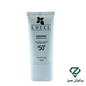 ضد آفتاب مرطوب کننده بی رنگ لوسل Lucel Sunscreen SPF 50