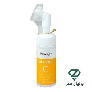 فوم شستشوی ویتامین C ویتالیر Vitalayer Vitamin C Foaming