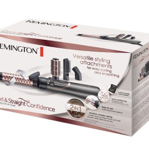 سشوار برس دار چرخشی رمینگتون مدل Remington Rotating Hot air brush AS8606