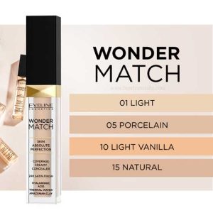 کانسیلر واندر مچ اولاین Eveline Wonder Match Concealer