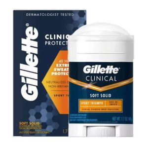 مام استیک صابونی کلینیکال ژیلت مدل Gillette Clinical Soft Solid Sport Triumph