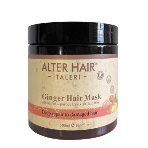 ماسک موی ترمیم‌کننده زنجبیل آلتر هیر Alter hair Ginger Hair Mask