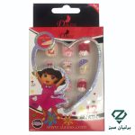 ناخن مصنوعی بچه‌ گانه طرح‌ دار Children's artificial nails برند دالاس طرح دو