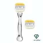 تصویر خودتراش ونوس ژیلت ۵ تیغه مدل اولای پلاس | Gillette Venus Olay Plus