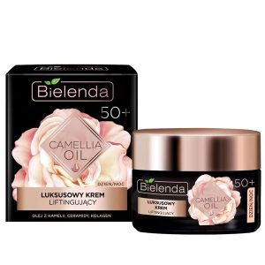 کرم روز و شب روغن کامليا بيلندا بالاي 50 سال Bielenda Camellia Oil Luxurious Day and Night Cream