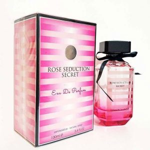 عطر زنانه رز سداکشن سکرت فراگرنس ورد Fragrance World Rose Seduction Secret
