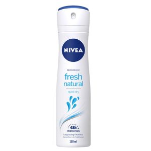 اسپری ضد‌ تعریق زنانه فرش نچرال نیوا Nivea Deodorant Fresh Natural Spray