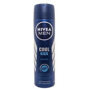 اسپري مردانه کول کيک نيوآ Nivea Men Cool kick Spray Quick Dry 48h