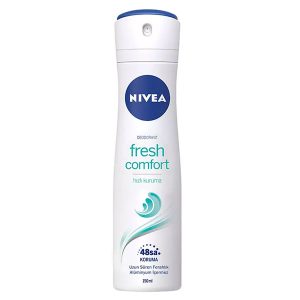 اسپري ضد‌ تعريق زنانه فرش کامفورت نيوا Nivea Deodorant Fresh Comfort Spray 48h