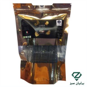 تصویر بسته بندی وکس شکلاتی (تخته ای )کربن اکتیو لارا 500 گرمی