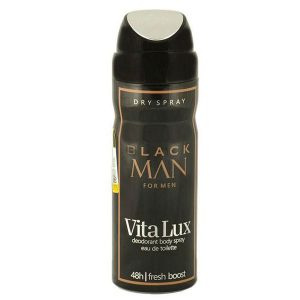 اسپری مردانه بلک من ویتالوکس Vitalux Black Man Spray