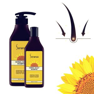 شامپو گیاهی تقویت‌کننده پوست سر سرانزا Seranza Herbal Scalp Shampoo