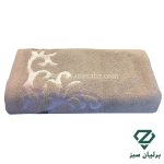 حوله استخری آذرریس | Azarris Pool Towel | طرحها و رنگهای متنوع - رنگ کرم تیره محصول