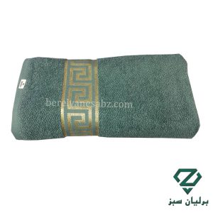 حوله استخری آذرریس رنگ سبز طرح ورساچه Azarris Pool towel