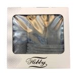 ست حوله هوبی دوخت تبریز – رنگ ثابت و آبگیری فوق‌العاده (Hobby Towel Set) رنگ خاکستری تیره