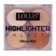 پالت هایلایتر لولیس Lollis Beauty Highlighter Palette Glow Kit