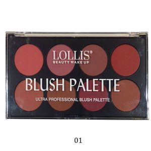 پالت 8 رنگ رژگونه لولیس Lollis Beauty Blush Palette Lp-553