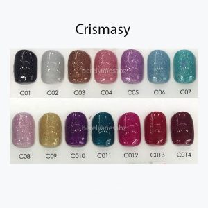 لاک ژلیش مونو مدل کریسمسی | Mono Crismasy Gel Polish رنگبندی سری کریسمسی