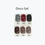 لاک ژلیش مونو سری دیسکو ژل | Mono Disco Gel Polish عکس رنگبندی سری دیسکو ژل