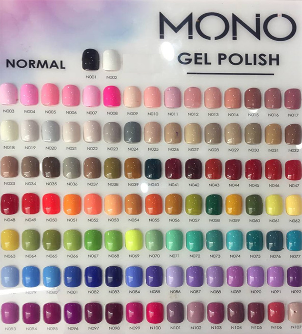 لاک ژلیش مونو مدل نرمال | Mono Normal Gel Polish عکس کاتالوگ محصول