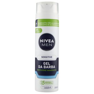 ژل اصلاح ریش دا باربا نیوآ مخصوص پوست حساس ۲۰۰ میلی‌لیتر | Nivea Men - عکس محصول