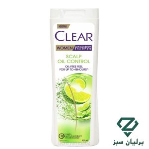 تصویر شامپو ضد شوره لیمو کلییر ویژه بانوان کنترل کننده چربی پوست سر | Clear Women