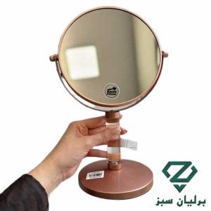 آینه آرایشی 7X نارسیس پایه‌ دار مدل Narcis Mirror TQ-521A-05 با بزرگنمایی 7 ایکس
