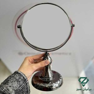 تصویر آینه آرایشی 5X نارسیس پایه‌ دار مدل Narcis Mirror TQ-E0217