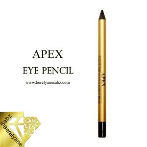 مداد چشم اپکس چرب اولترا کربن بلک (پوکه طلایی) Apex Eye pencil