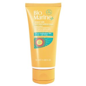 ضد‌ آفتاب روشن کننده بایومارین Bio Marine Aqua Sun 3 in 1 Total Sunblack Cream