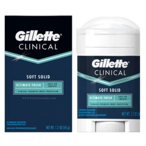 استیک ضد تعریق کیلینیکال فرش ژیلت Gillette Clinical Soft Solid Ultimate Fresh