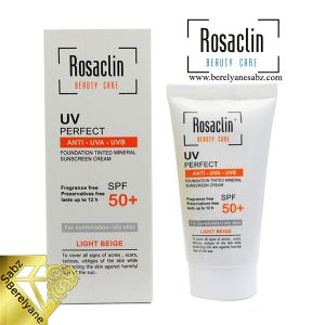 ضد آفتاب رنگی پوست چرب رزاکلین Rosaclin Sunscreen Oily Skin